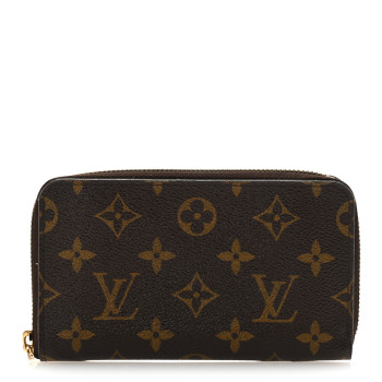 LOUIS VUITTON Monogram Zippy Compact Wallet