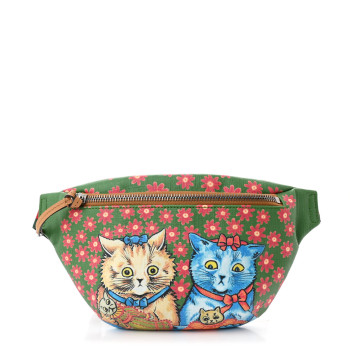 GUCCI x Louis Wain Cat Print Childrens Belt Bag Multicolor
