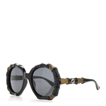 GUCCI Bamboo Sunglasses GG0659S Black