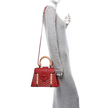 GOYARD Goyardine Saigon PM Red