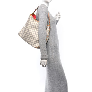 LOUIS VUITTON Damier Azur Delightful MM Pink LOUIS VUITTON Damier Azur Delightful MM Pink