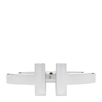 TIFFANY Sterling Silver T Square Ring 52 6