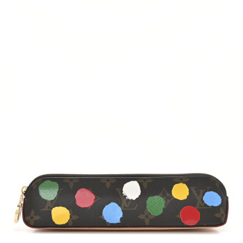 LOUIS VUITTON X YK Monogram Dots Elizabeth Pencil Pouch Multicolor