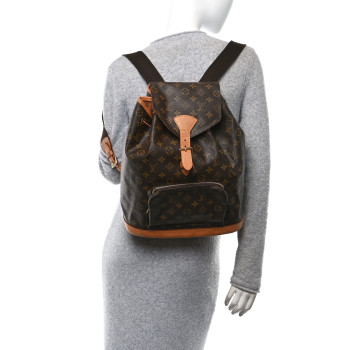 LOUIS VUITTON Monogram Montsouris GM Backpack