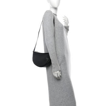 MANSUR GAVRIEL Soft Calfskin Moon Sling Bag Black