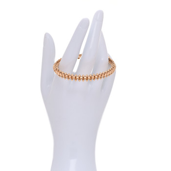 CARTIER 18K Pink Gold Medium Clash De Cartier Bracelet 17