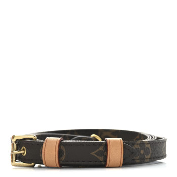 LOUIS VUITTON Monogram 16mm Adjustable Shoulder Strap