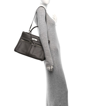 HERMES Swift Horseshoe Lakis Kelly 35 Etain