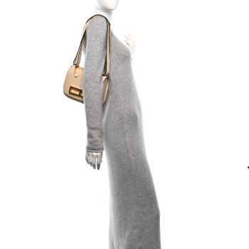 DELVAUX Alpina Calfskin Lingot Crossbody Dune