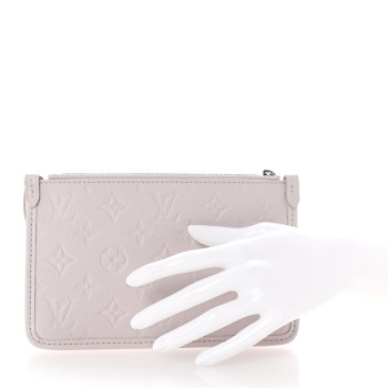 LOUIS VUITTON Empreinte CarryAll PM Pochette Brume
