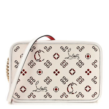 CHRISTIAN LOUBOUTIN Calfskin Radioloubi White