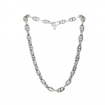 HERMES 1+1=1 Silver Necklace 片側のみ HERMES 1+1=1 Silver Necklace 片側のみ - メルカリ