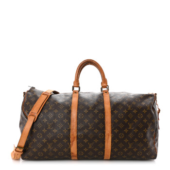 LOUIS VUITTON Monogram Keepall Bandouliere 55