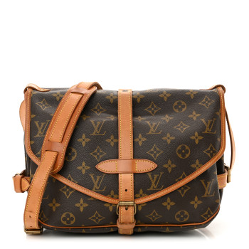 LOUIS VUITTON Monogram Saumur 30