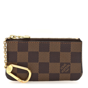 LOUIS VUITTON Damier Ebene Key Pouch