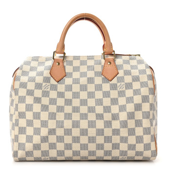 LOUIS VUITTON Damier Azur Speedy 30