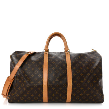 LOUIS VUITTON Monogram Keepall Bandouliere 55