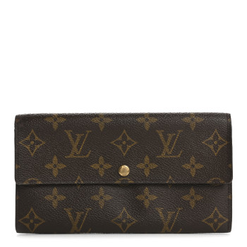 LOUIS VUITTON Monogram Sarah Wallet