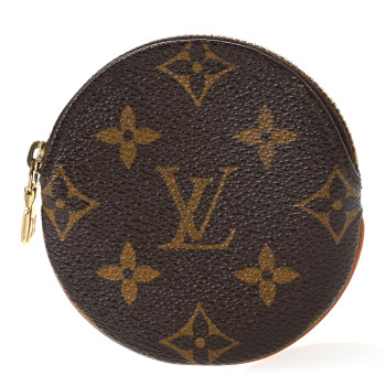 LOUIS VUITTON Monogram Round Coin Purse