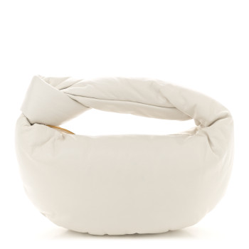 BOTTEGA VENETA Nappa Puffy Mini Jodie White
