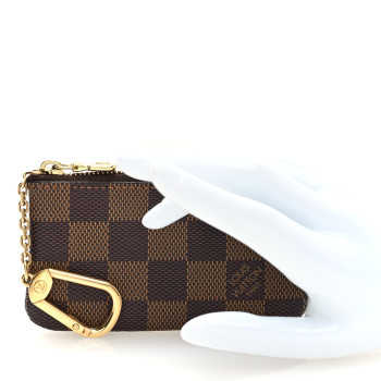 LOUIS VUITTON Damier Ebene Key Pouch