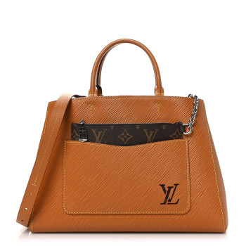 LOUIS VUITTON Epi Marelle Tote MM Gold Honey