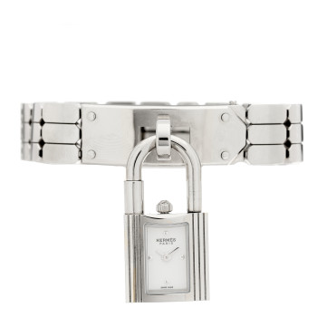 HERMES Stainless Steel 16mm Kelly Quartz Watch