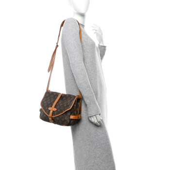 LOUIS VUITTON Monogram Saumur 30
