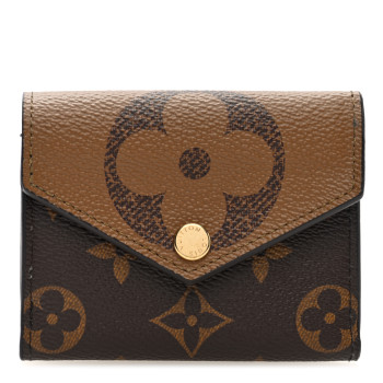 LOUIS VUITTON Reverse Monogram Giant Zoe Wallet