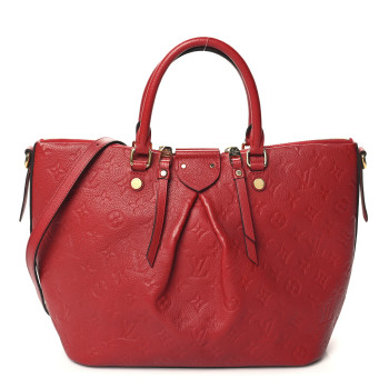 LOUIS VUITTON Empreinte Mazarine MM Cherry