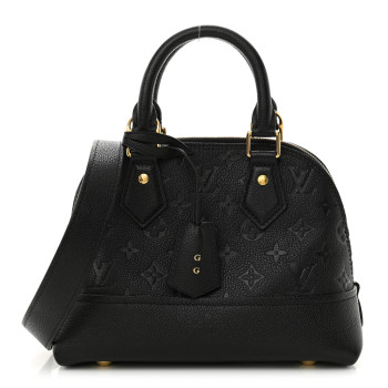LOUIS VUITTON Empreinte Neo Alma BB Black