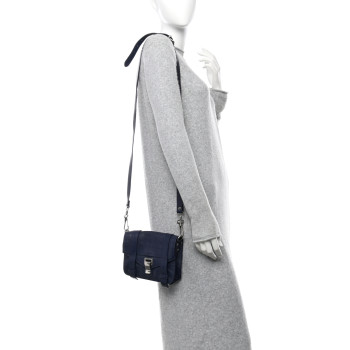 PROENZA SCHOULER Lambskin PS1 Mini Crossbody Bag Indigo