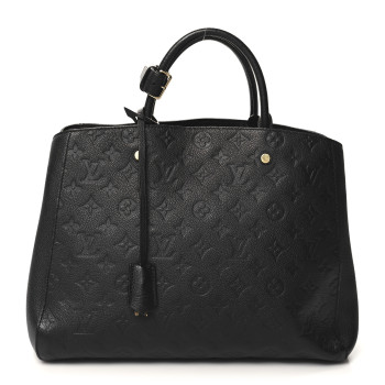 LOUIS VUITTON Empreinte Montaigne GM Black