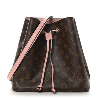 LOUIS VUITTON Monogram Neonoe MM Rose Poudre