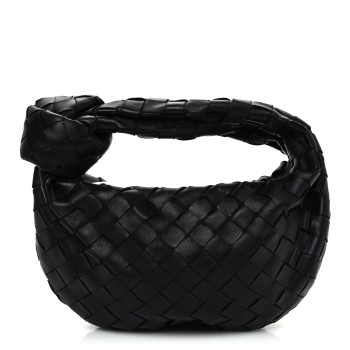 BOTTEGA VENETA Nappa Intrecciato Mini Jodie Black