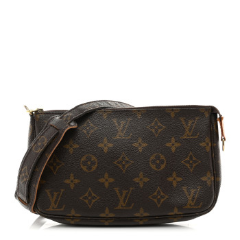 LOUIS VUITTON Monogram Accessories Pochette Long Strap
