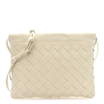BOTTEGA VENETA Nappa Intrecciato Small Dustbag Sea Salt