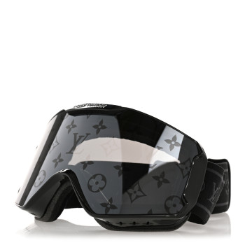 LOUIS VUITTON Acetate LV Snow Mask Black