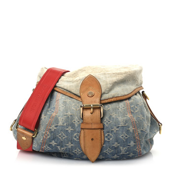 LOUIS VUITTON Denim Sunshine Messenger Blue