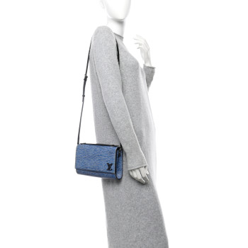LOUIS VUITTON Epi Clery Denim Light