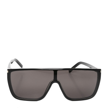 SAINT LAURENT Acetate SL 364 Mask Sunglasses Black