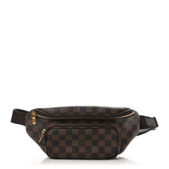LOUIS VUITTON Damier Ebene Melville Bum Bag