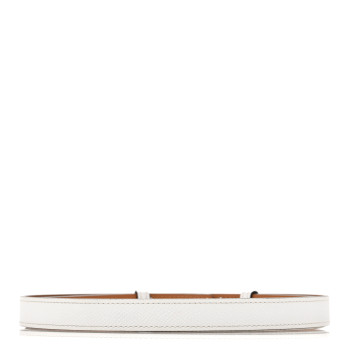 HERMES Epsom Kelly Belt White