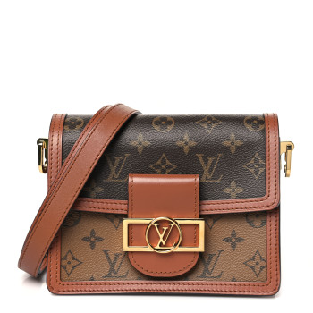 LOUIS VUITTON Reverse Monogram Dauphine Mini