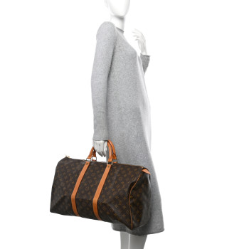 LOUIS VUITTON Monogram Keepall 50