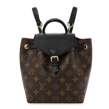 LOUIS VUITTON Monogram BB Montsouris NM Backpack Black