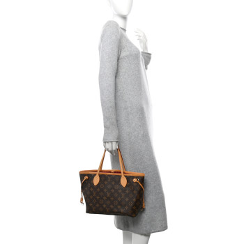 LOUIS VUITTON Monogram Neo Neverfull PM Pivoine