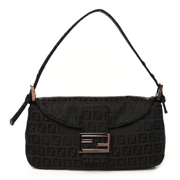 FENDI Zucchino Baguette Brown