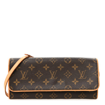LOUIS VUITTON Monogram Pochette Twin
