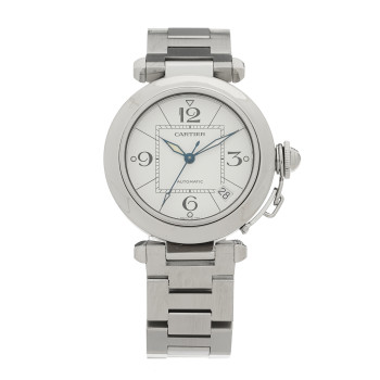 CARTIER Stainless Steel 35mm Pasha C Automatic Watch